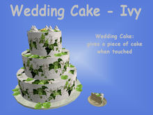 <MS> Decos Wedding Cake-Ivy