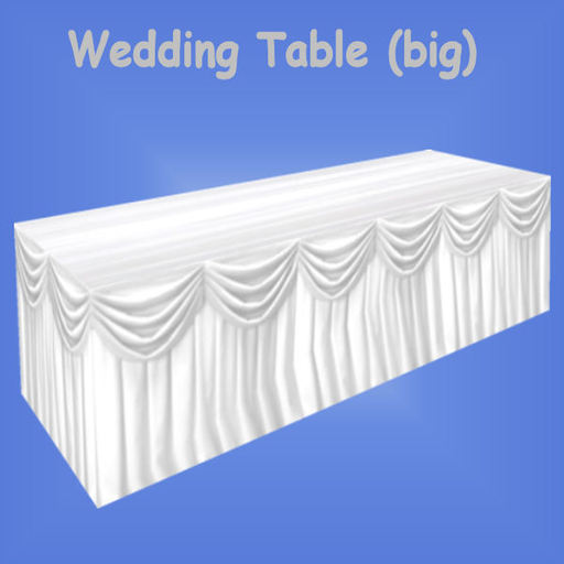 <MS> Decos Wedding Table-big