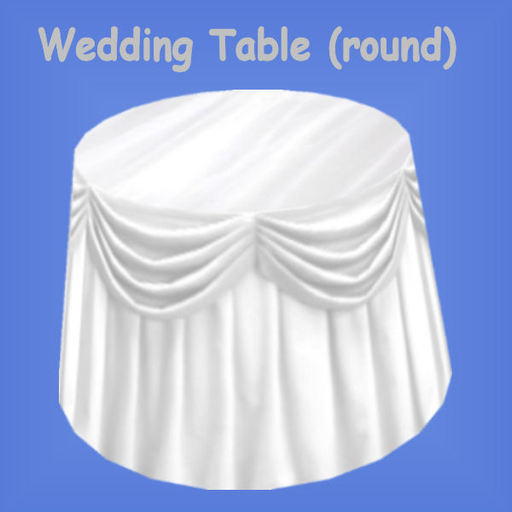 <MS> Decos Wedding Table-round