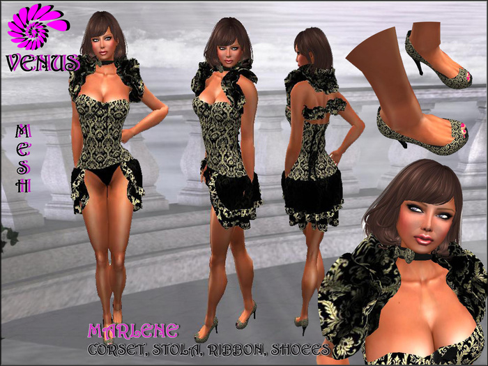 Marlene Burlesque gold