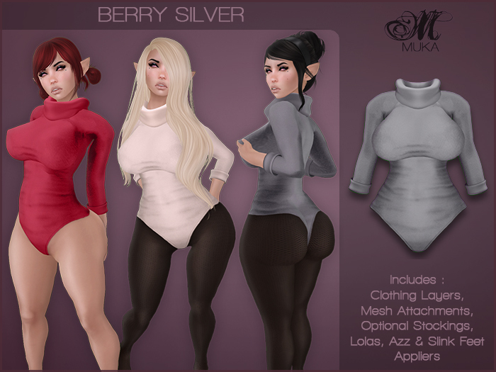 *MUKA* Berry Silver (Omega)