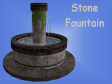 <MS> Decos Stone Fountain