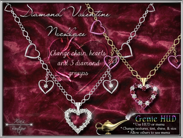 Diamond Valentine Necklace