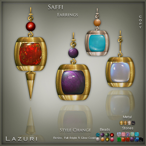 Lazuri Saffi Earrings