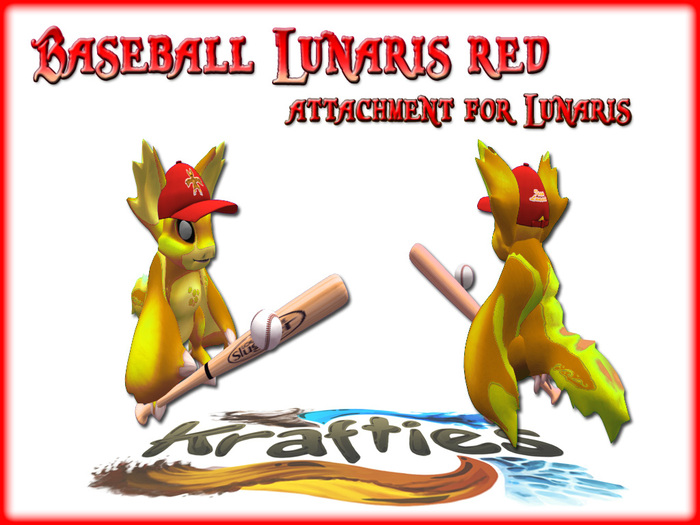 Baseball Lunaris red