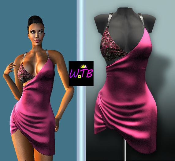 WTB * ZOE VIOLETTE mesh-dress