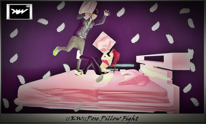 ::KW::Pose Pillow Fight