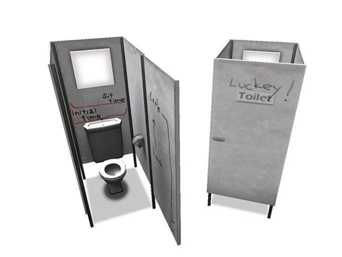 *living world* Lucky Toilet