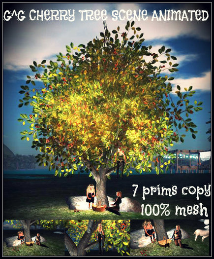 G^G CHERRY TREE SCENE ANIMATED