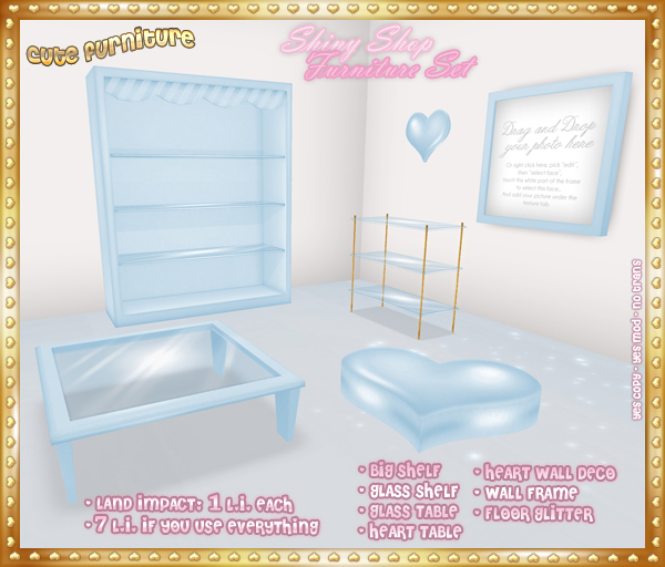 :*BABY*: Shiny Shop Set - Blue