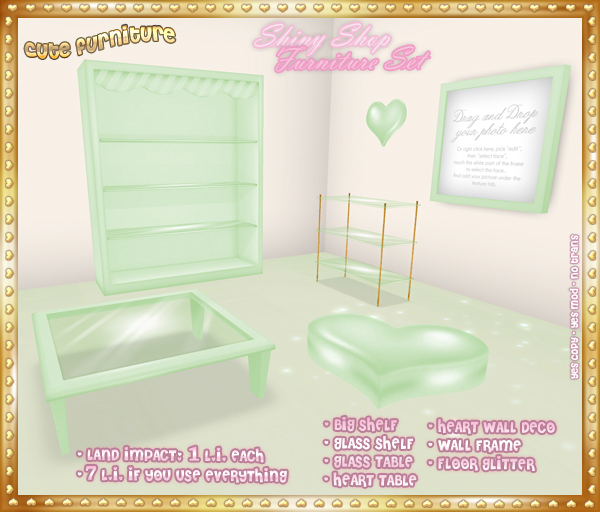 :*BABY*: Shiny Shop Set - Green