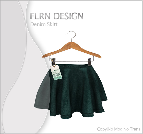 Denim Skirt LightBlue