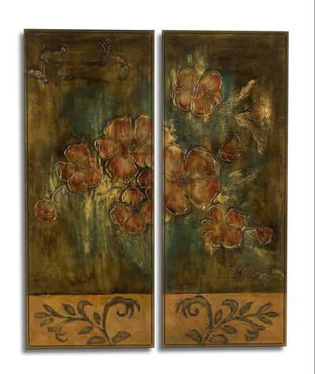 Wood Carved panel art