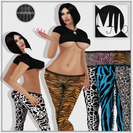 M&M Incorporated - Katiie Pants - Cheetah