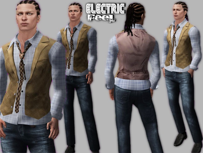 *-*Electric Feel*-* Jim (male mesh suit)