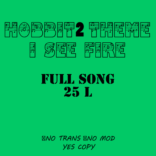 HOBBIT 2 THEME - I SEE FIRE