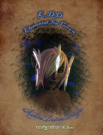 ☾MD☽ Elemental Ice Crown