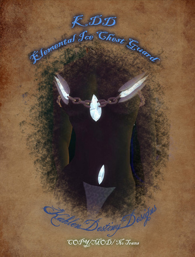 ☾MD☽ Elemental Ice chest- boxed