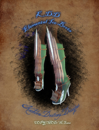 ☾MD☽ Elemental Ice Boots