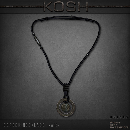 KOSH- COPECK NECKLACE -old-