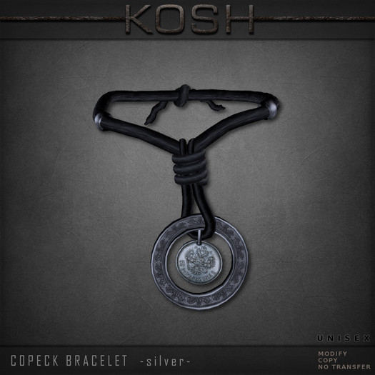 KOSH- COPECK BRACELET -silver-