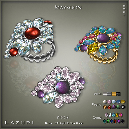 [< Lazuri >] Maysoon Rings SALE
