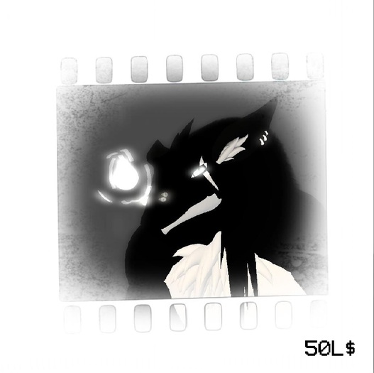 {Grimwolf} Sergal Cyber Piercing 'Rave' Purple