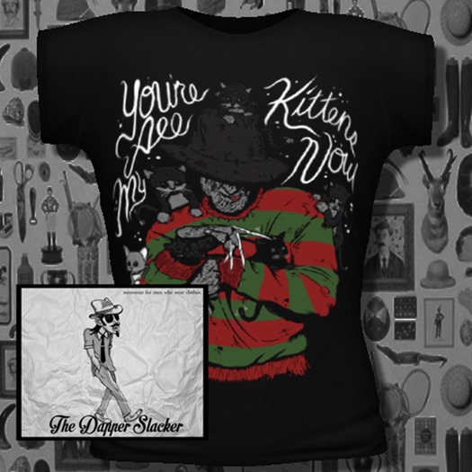 [The Dapper Slacker] Freddie's Kittys T-shirt