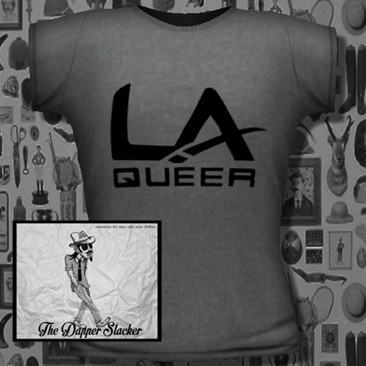 [The Dapper Slacker] LA Queer T-shirt