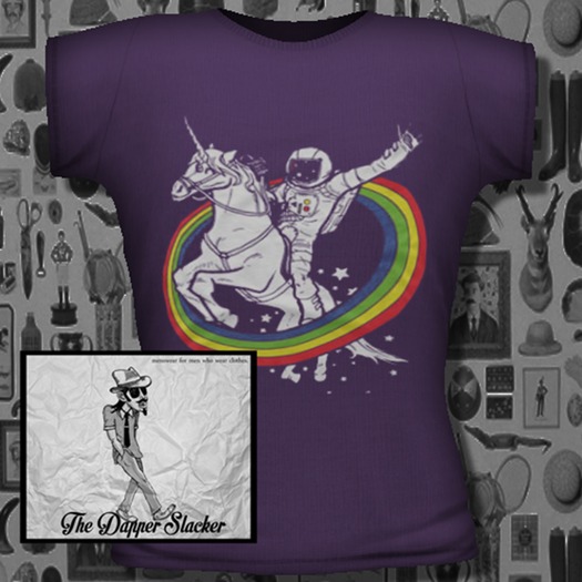 [The Dapper Slacker Space Coyboy t-shirt