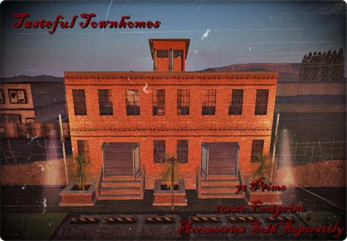 {ZDZ} Tasteful Townhomes Boxed