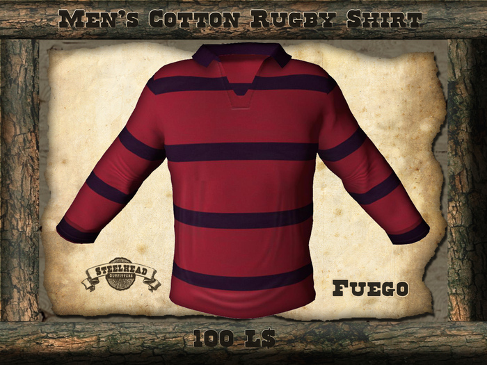 Steelhead Cotton Rugby Shirt