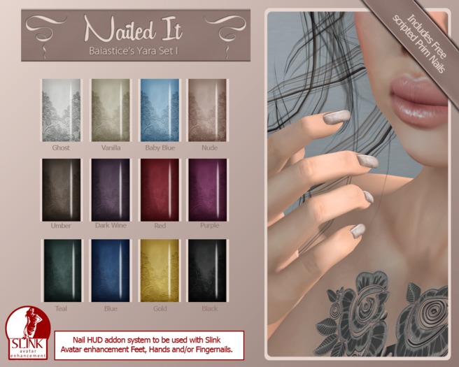 Nailed It - Slink - Baiastice's Yara Set I
