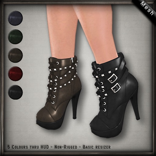 20.FIVE Mesh: S-S Heels