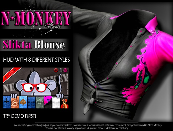 .::[NerdMonkey] - [Mona shoulder blazer]::.