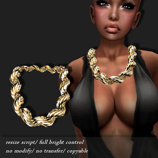 ROPE-CHAIN MID GOLD        -RYCA-