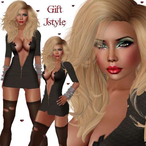 GIFT DRESS BLACK+JEWELS SKIN+SHAPE