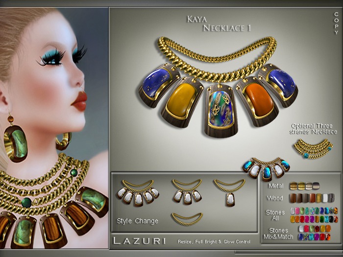 [< Lazuri >] Kaya Necklace 1 - SALE 60% OFF