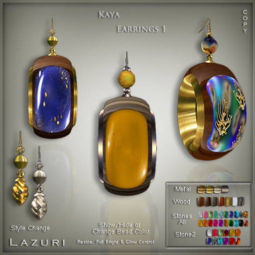 Lazuri Kaya Earrings 1