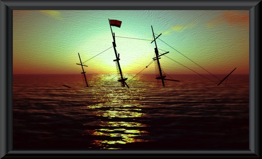 The Wreck (framed)