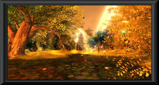 Autumn Yellow (framed)