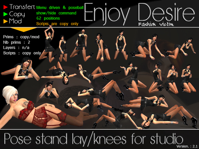 Pose Stand for Studio - Lay/Knee