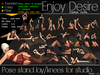 Pose stand lay knees 2.1