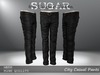 Sugar for men city casual pants black jeans ad