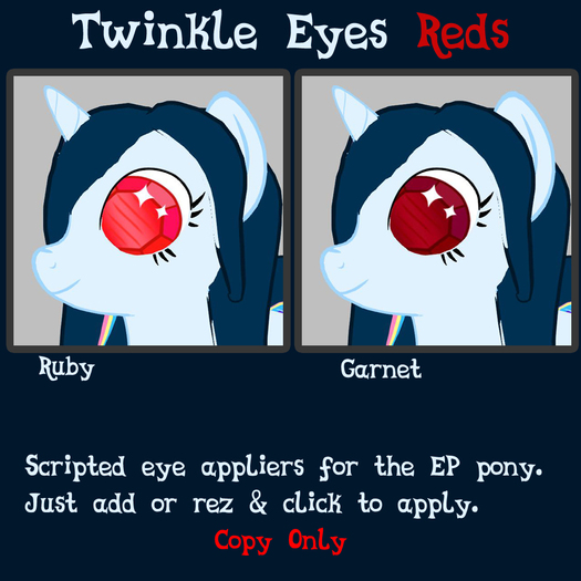 S.F. Twinkle eyes Reds