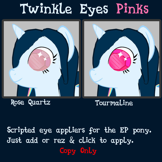 S.F. Twinkle eyes Pinks