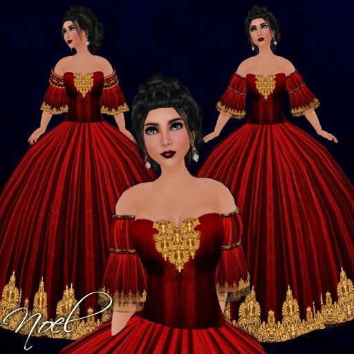 [K~*~S] Noel - Gown - Cardinal