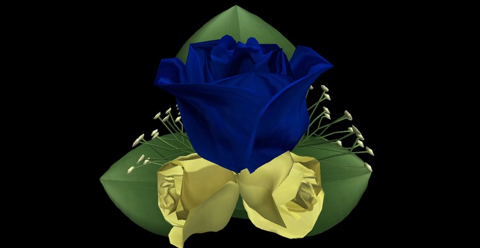 boutonniere 2 blue 