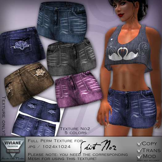 VF Skirt No2 - Texture No2