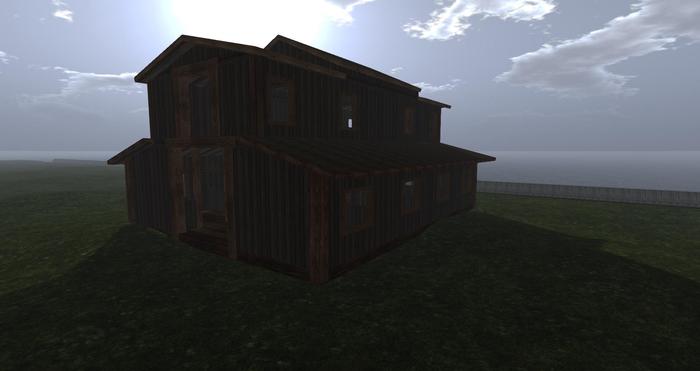 JKD BARN 8 Stall w/loft (MESH)